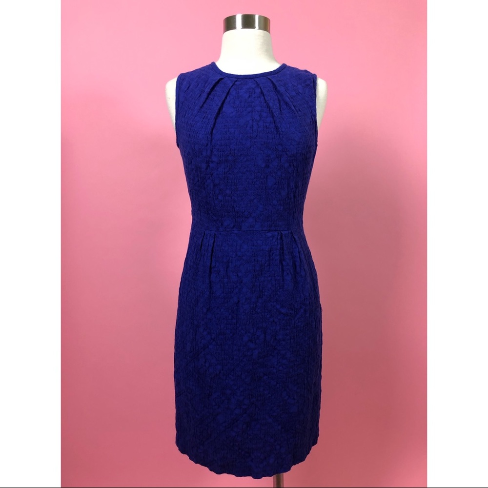 Trina Turk ultra violet blue sleeveless dress 6S